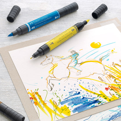 Faber-Castell Pitt Artist Pen Dual Markers – Set of 20 – FC162020