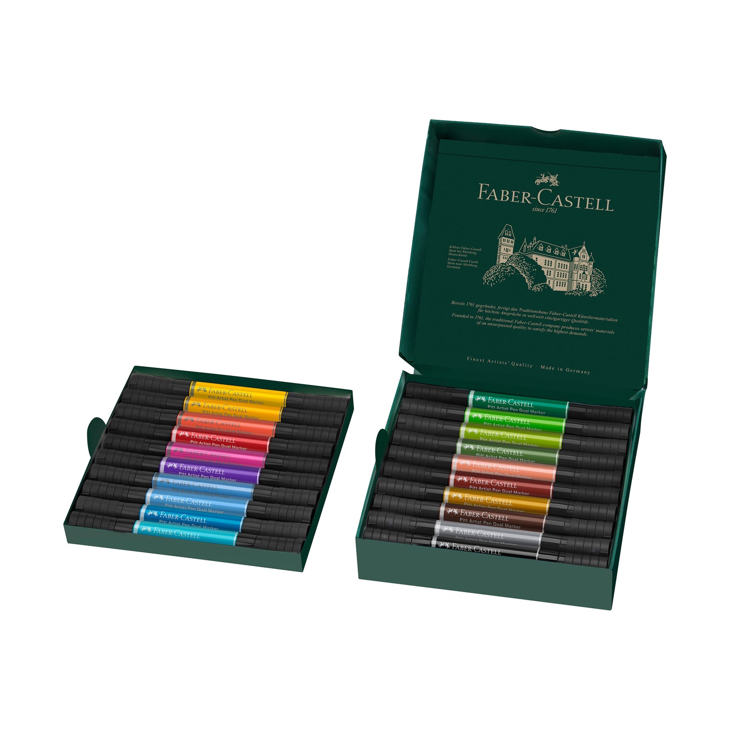 Faber-Castell Pitt Artist Pen Dual Markers – Set of 20 – FC162020