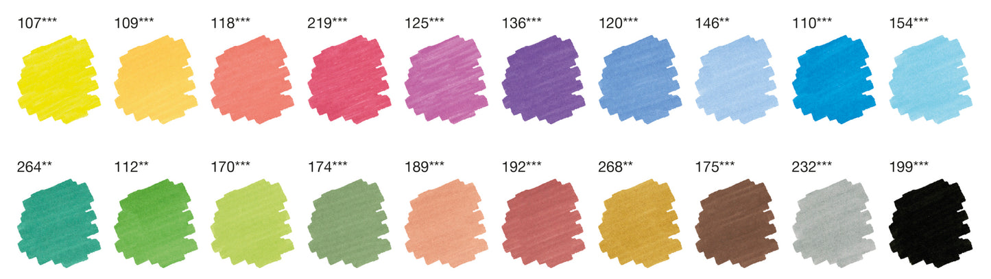 Faber-Castell Pitt Artist Pen Dual Markers – Set of 20 – FC162020