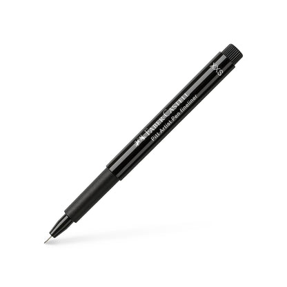 Faber-Castell Pitt Artist Pen #199 Black – Set of 8 – FC167158