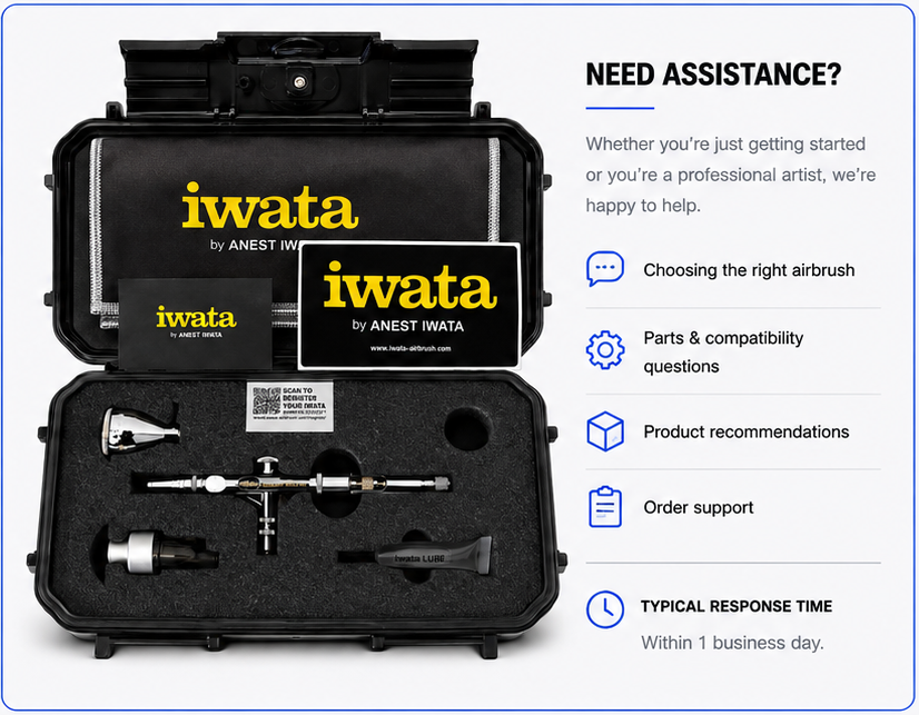 Iwata airbrush kit