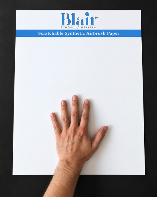Blair Scratchable Airbrush Paper– Approx. 13.5" × 19"