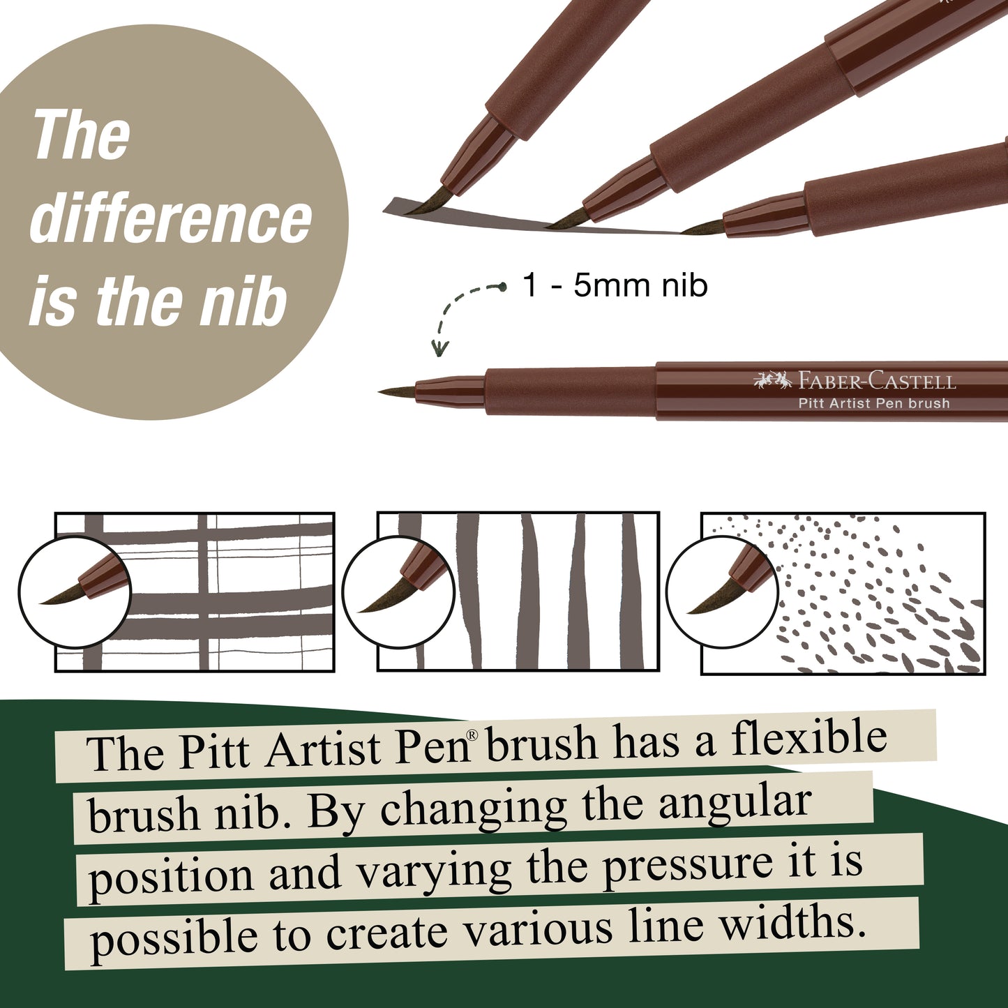 Faber-Castell Pitt Artist Pen Skin Tones – Set of 6 – FC167167