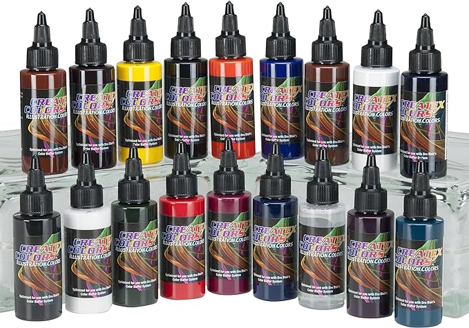Createx Illustration Colors Wheel Set