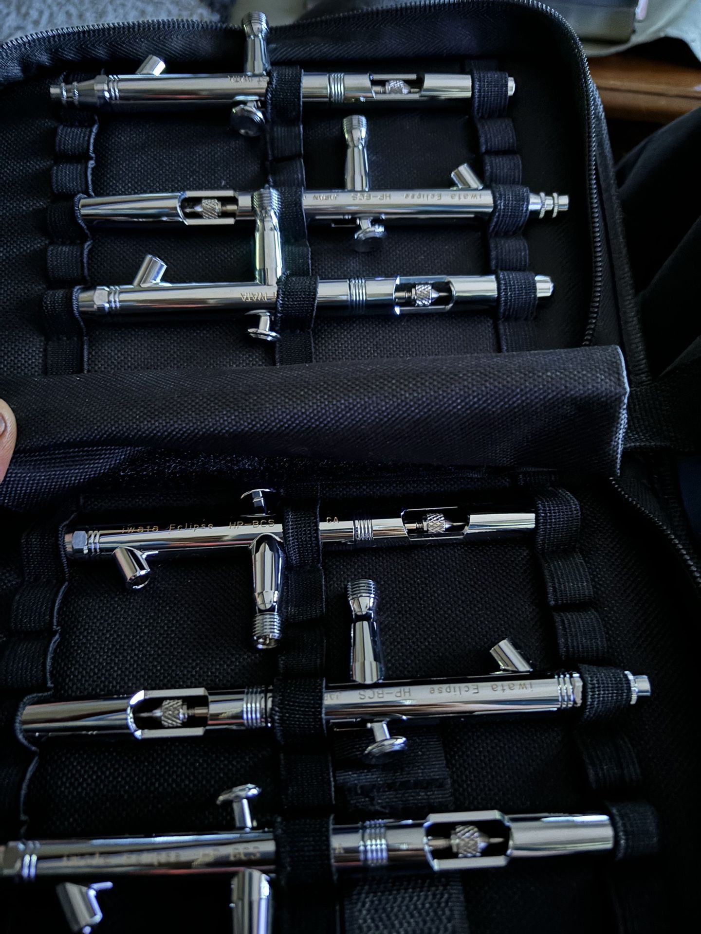 Iwata Eclipse HP-BCS 6-Pack with Zippered Airbrush Case
