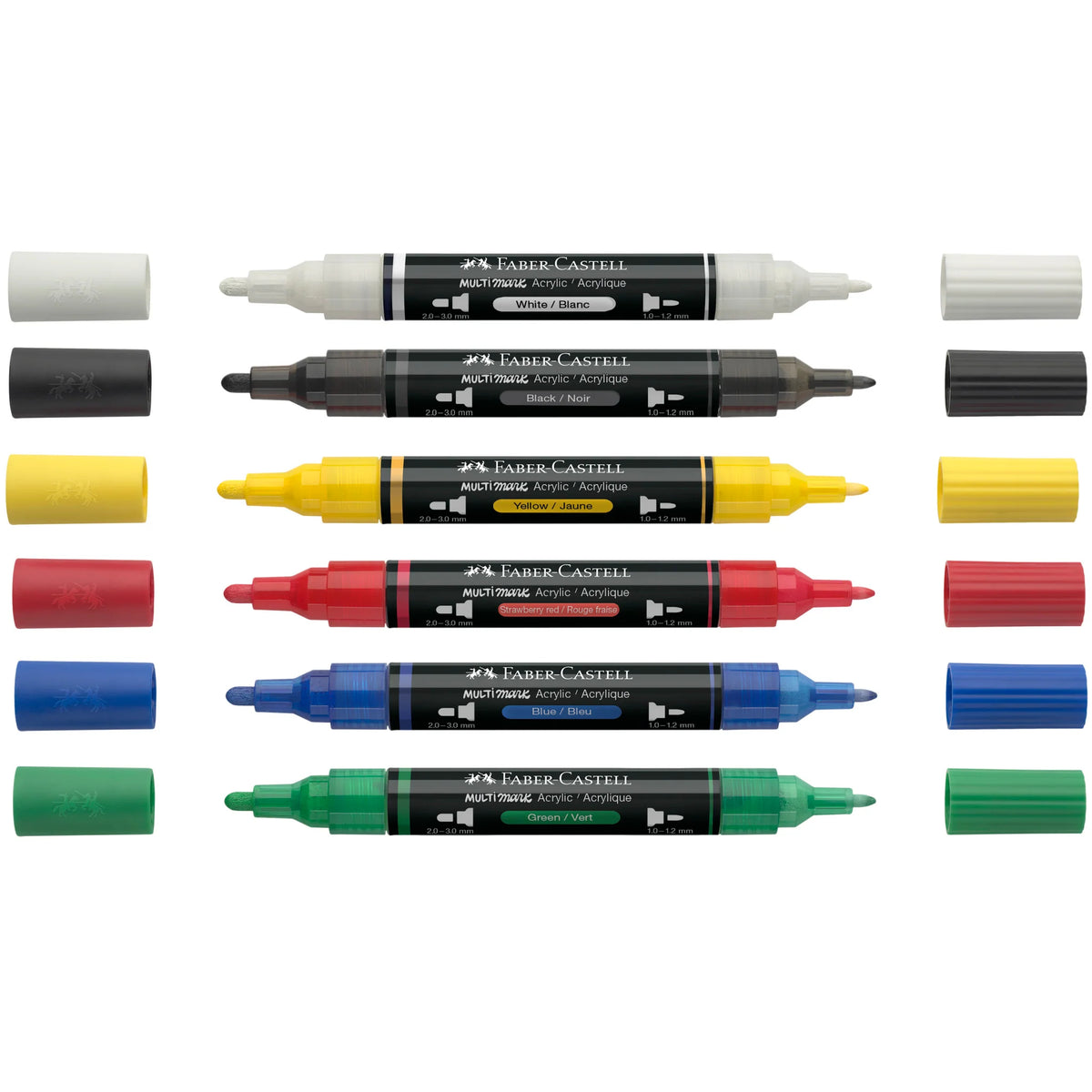 Faber-Castell Multimark Classic acrylic paint marker set